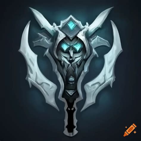 Noxus League Of Legends Noxus Emblem War Axe Frozen Noble House