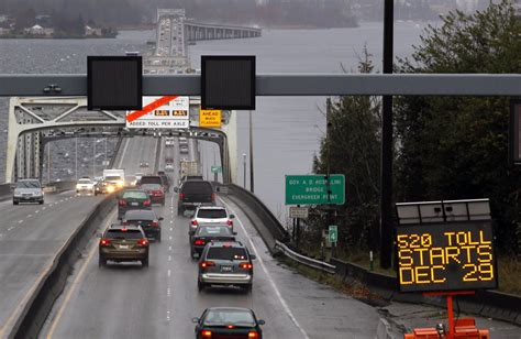 Tolling Begins On Seattles Highway 520 Floating Bridge