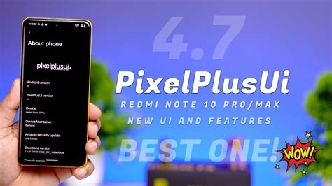 PixelPlus UI 4 7 An Almost Perfect Custom ROM For Redmi Note 10 Pro