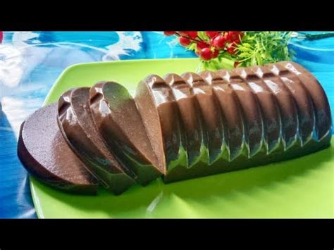 Puding Brownies Roti Tawar Youtube