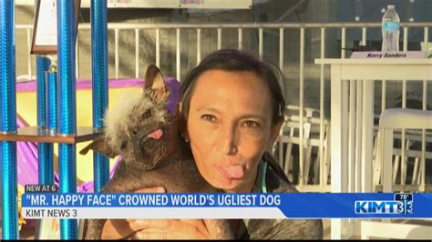 Mr Happy Face Crowned Worlds Ugliest Dog Youtube