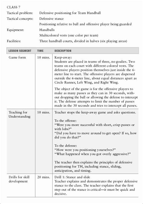 Pe Lesson Plan Template Blank Best Of Lesson Plan Examples Udl Lesson