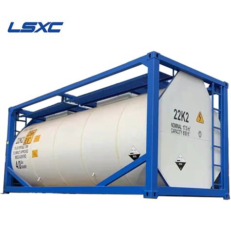 Factory Price Iso Feet Fuel Oil Chemical Liquid Storage Tank