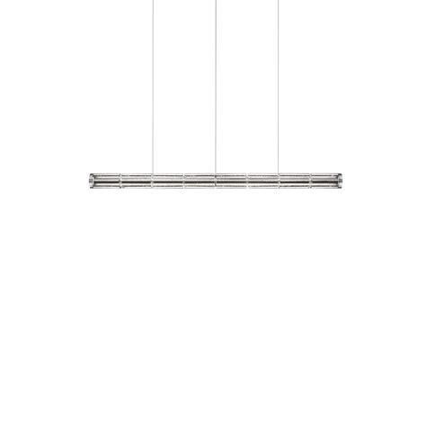 Suspension Luce Orizzontale S1 Flos transparent métal Made In Design