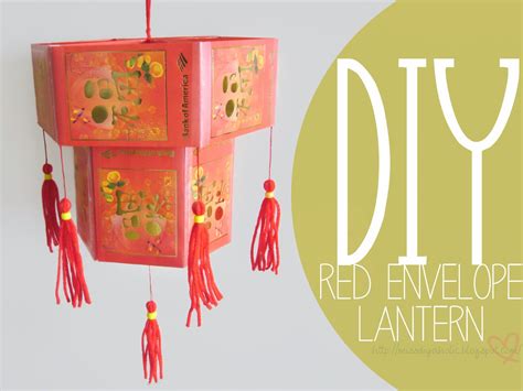 The Wonderful World of DIY: DIY Red Envelope Lantern