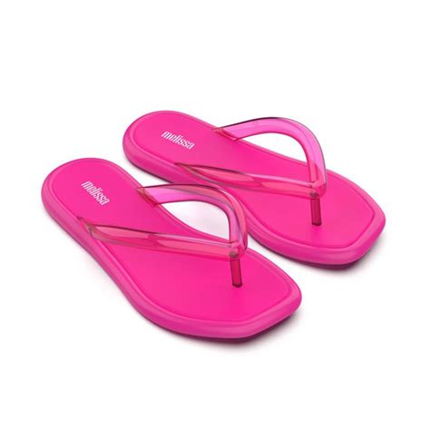 Melissa Airbubble Flip Flop Rosa 33771r Menina Shoes