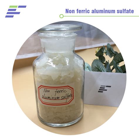 Non Ferric Water Treatment Chemical Al2 So4 3 Aluminium Sulfate