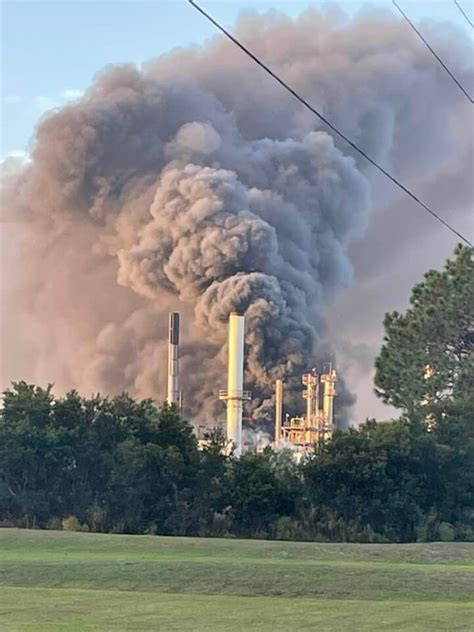 Georgia Chemical Plant Catches Fire Causing Area To Be Evacuated