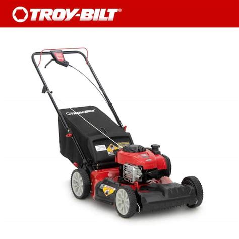 Troy Bilt TB230 21 Inch 3 In 1 Self Propelled Gas Mower With Steel Deck