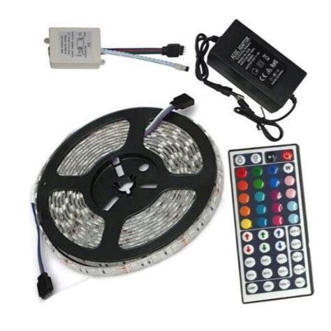 Kit Banda Led Rgb 5m Cu Telecomanda Si Functii Multiple Emag Ro