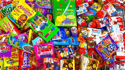 Конфеты и Сладости 🍔 Мега Шоппинг! Mamba, Skittles,Mentos,Chupa Chups ...