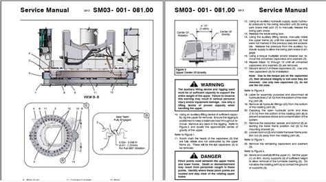 Linkbelt Telescopic Crawler Crane TCC 500CE Service Manual