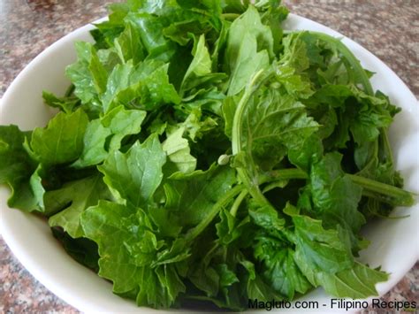 Filipino Recipe Black Beans With Bittermelon Leaves Filipino Dishes And Recipes