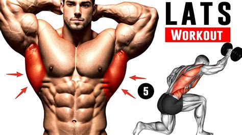 Lats Workout 8 Best Exercises To Build A Big Lats Youtube