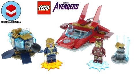 Lego Marvel Iron Man Vs Thanos Lego Speed Build Review Youtube