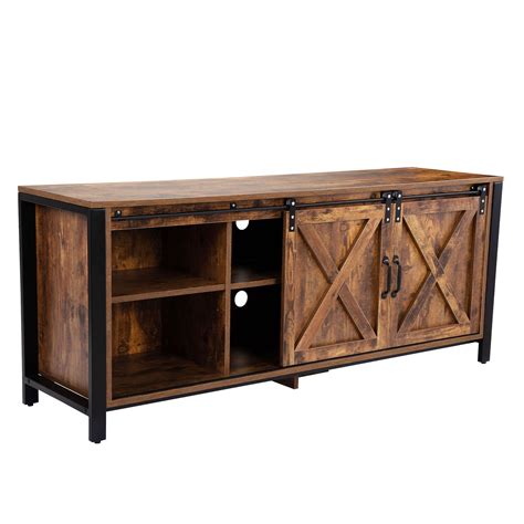 Best 15 Of Barn Door Media Tv Stands