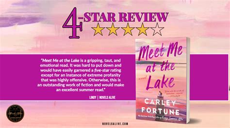 Novels Alive Star Review Meet Me At The Lake By Carley Fortune