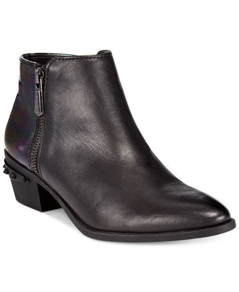 Circus By Sam Edelman Suede Holt Booties In Black Lyst