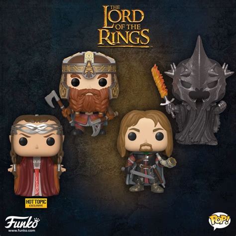 Nuevos Funko Pop De El Se Or De Los Anillos En Noviembre Tolkien