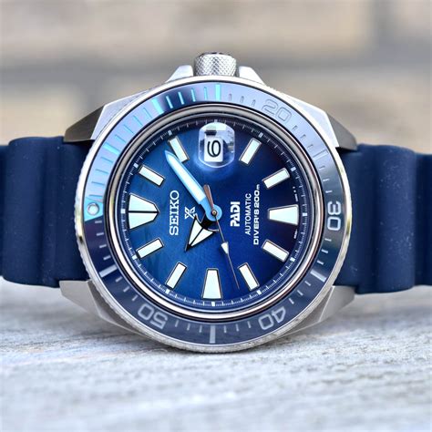 Relógio Seiko Padi Samurai Scuba Special Edition Divers Automático Azul