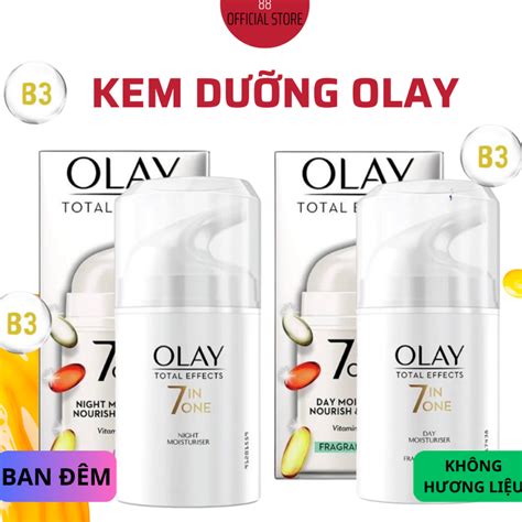 Kem Dưỡng Olay 7 In 1 Bản Uk Ban Ngày Và Ban đêm Cao Cấp Shopee Việt Nam