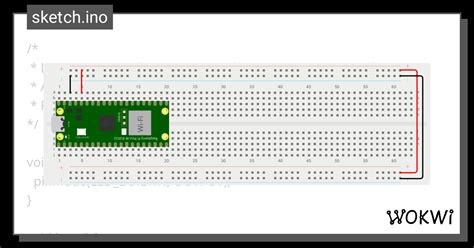 Raspberry Pi Pico W Arduino Ide Project Template Wokwi Esp