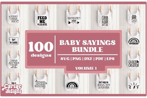 Baby Svg Bundle Funny Baby Sayings Svg Bundle