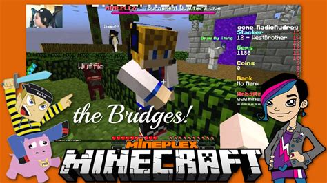 Minecraft The Bridges Game Play With Gamer Chad Alan And Wuffie YouTube