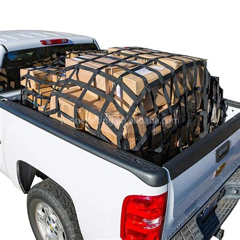 40 X 40 Heavy Duty Orange Color Cargo Net With 4x4 Mesh Webbing