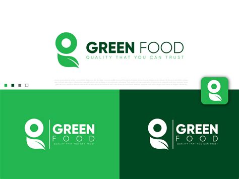 GreenFood logo design. by Majarul Islam on Dribbble