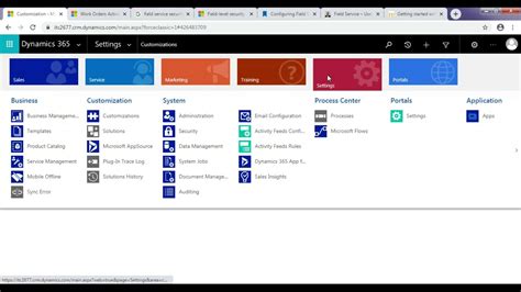 Field Level Security Profiles In Dynamics 365 Field Service YouTube