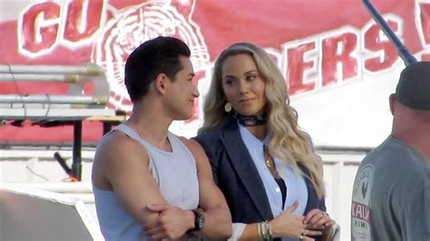 First Look Mario Lopez And Elizabeth Berkley On Set Of Saved By The Bell Reboot Youtube