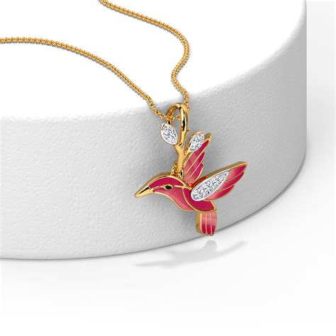 Buy Elegant Birds Diamond Pendant Online Caratlane