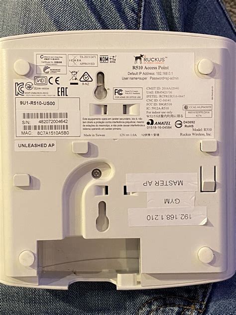 Ruckus R510 9U1 R510 US00 Unleashed Wireless Access Point EBay