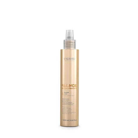 Cadiveu Blonde Reconstructor Leave In Protetor Blonde Lock Ml Ilha