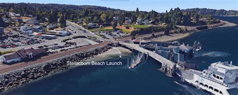 Steilacoom Beach Launch Boat South Sound