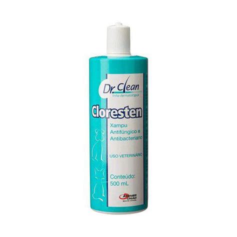 Xampu Cloresten Shampoo C O E Gato Clorexidina Ml Anti Fungos