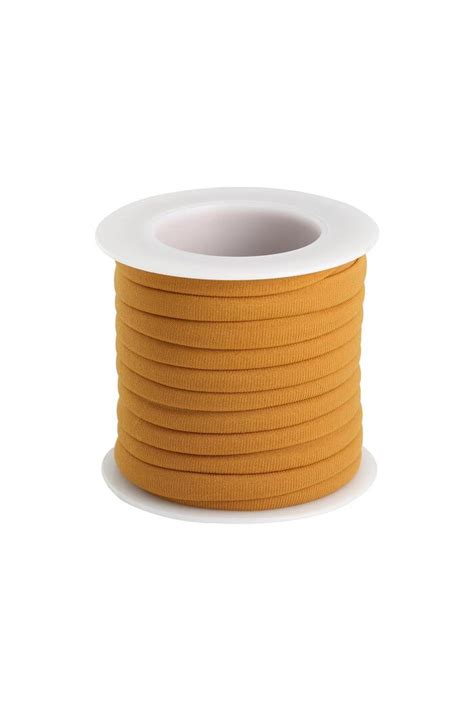 Elastic Band Diy Basic 6mm Yellow Polyester Sku0220683 700 Yellow