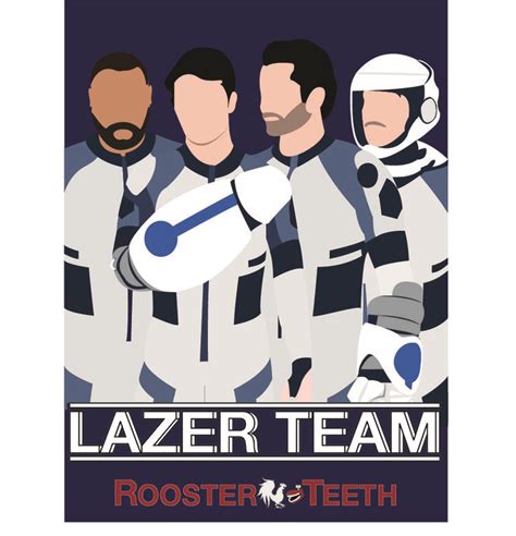 Lazer Team Poster By Richard Bradlye Movie Posters Poster Teams