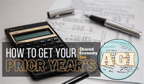 How To Get Your Prior Year Agi Shared Economy Tax