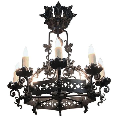 Wrought Iron Chandeliers Large Iron Chandeliers Chandelier Ideas