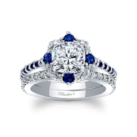 Barkev S Blue Sapphire Bridal Set Steven Difranco