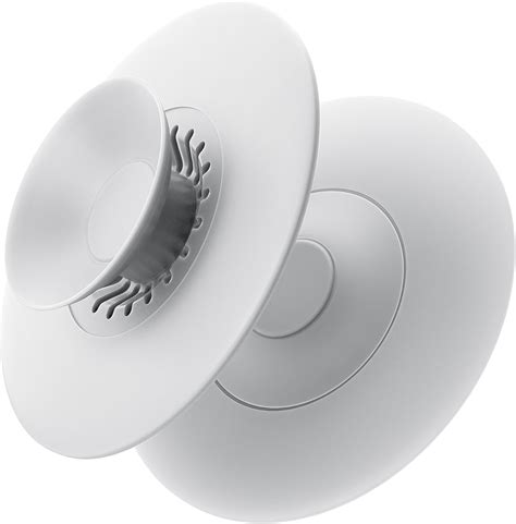 Wadaddy 2pcs Hair Catcher Shower Drain Protector 2 In 1 Silicone