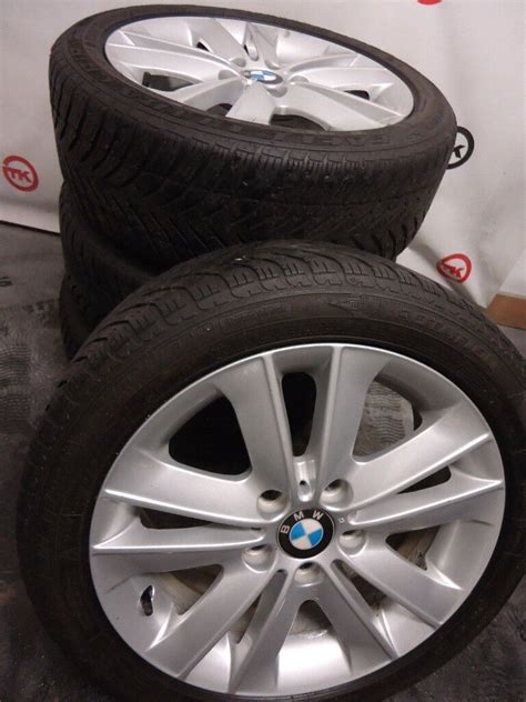 Genuine Bmw 1 Series Alloy Wheels 17 With Tyres 6762888 20550r17 In Rochdale Manchester