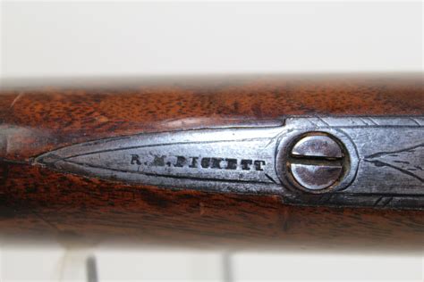 Rm Picket Underhammer Percussion Rifle Candr Antique008 Ancestry Guns