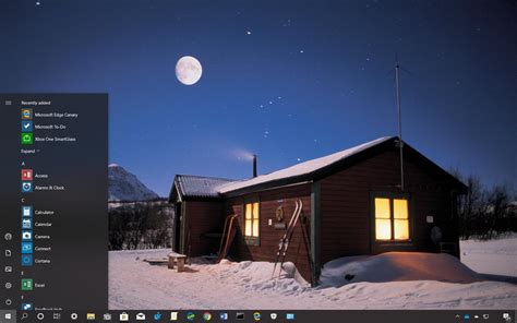 Warm Winter Nights theme for Windows 10 (download) - Pureinfotech