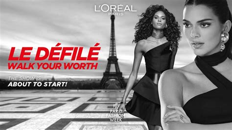 Le Défilé LOréal Paris Paris Fashion Week YouTube