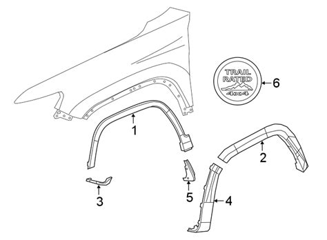 Jeep Cherokee Fender Flare One Piece Flare Ad