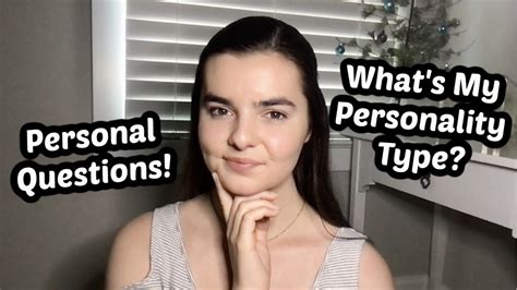 Asmr Lets Take The Myers Briggs Personality Test Answering Personal