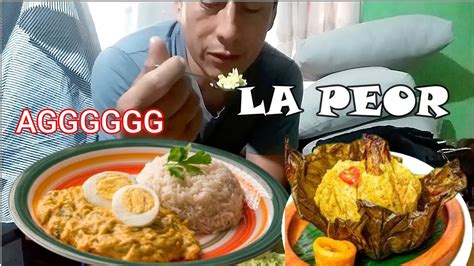 Probando La Peor Comida Peruana Youtube